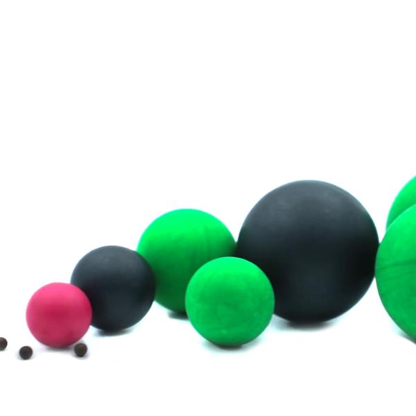 Medical Silicone Rubber Balls 80 Shore A Rubber Ball Seal Sulfur Cured