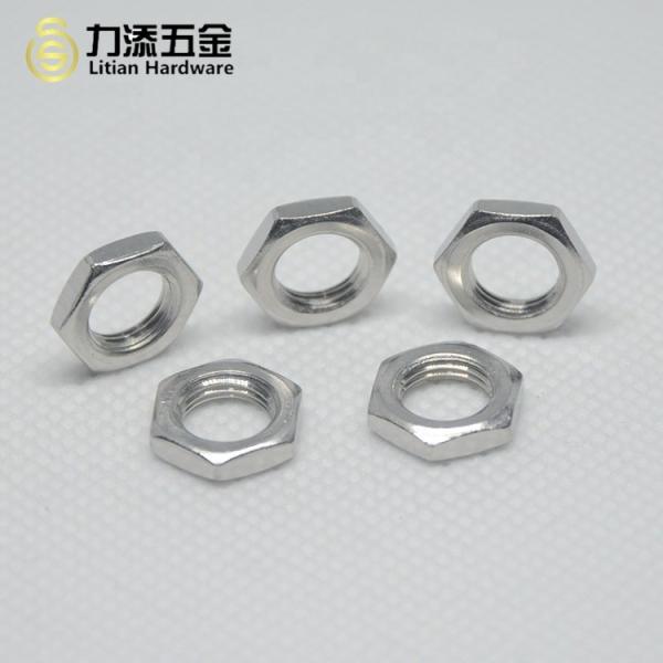 Powder Coating DIN 439 Nut ,  OEM Extra Thin Heavy Hex Jam Nut