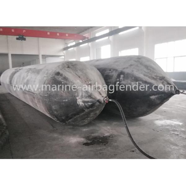 1.5m X 15m Marine Rubber Airbag Launching Ships Natural Rubber And Tyre Cord Material