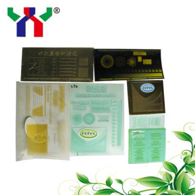 Placa de impressão BF710GB de 420MM 297MM Flexo Pintight transparente
