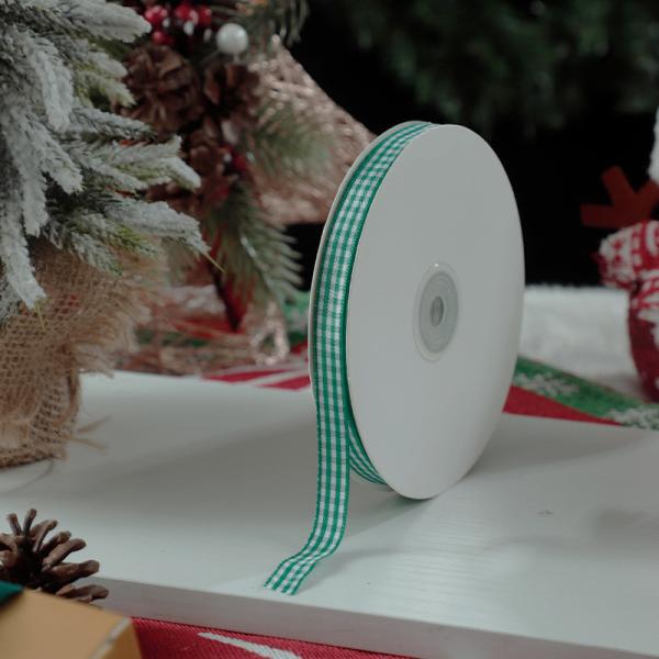 1cm*45m Chritsmas Printed Ribbon For Gift Packing And Garment Accessories