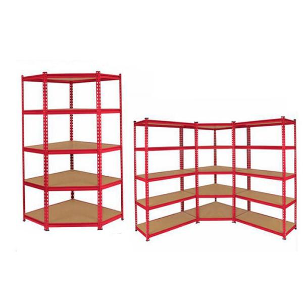 Living Room Storage Made Easy with 5 Layer Large White Boltless Shelve Racking Shelves