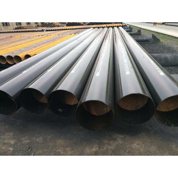 GB/T9711 BS 1387 Astm A252 Grade 3 ERW Black Steel Pipe