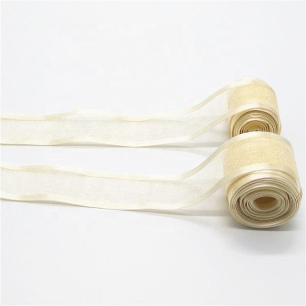 Gift Packing Polyester Organza Ribbon Four Colours With OEM Services