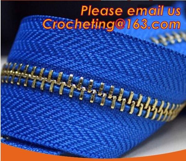 auto lock slider custom decorative zipper pulls wholesale garment bag jeans long chain nylon