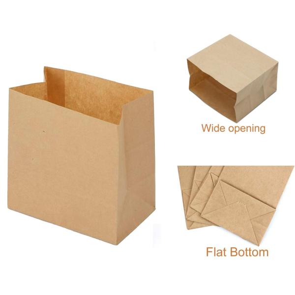 French Fries Packaging Glassine Paper Bags with Customized Logo and Gravure Printing