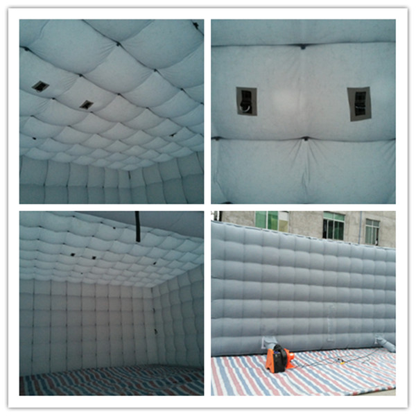 Outside Party / Advertising Inflatable Garden Tent With Logo Printing