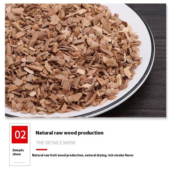 Herramientas de bar Premium Whiskey Chips de madera coctel fumador de chips de fruta de madera
