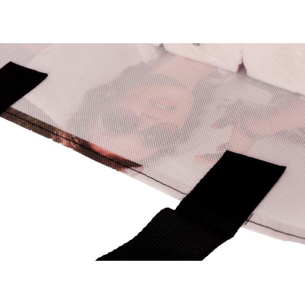 Custom Reusable Non Woven Shopping bags with Square Bottom Folding