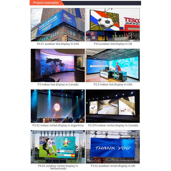 Контрастное соотношение 3,9 мм арендный светодиодный дисплей Алюминиевый магниевый сплав Кабинет 14-16 бит Серой шкалы