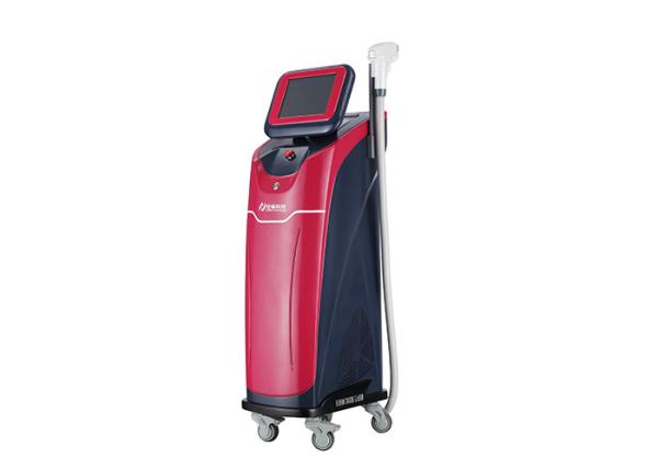 Vertical Pain Free Diode Hair Removal Laser Machine 808nm / 810nm Available