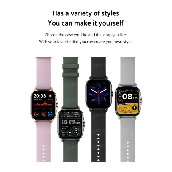Eraysun Y13 Smart Watch Square 1.69 Inch TFT Display Fitpro for Call Heart Rate Sleep Monitor Unisex Alloy Case Magnetic