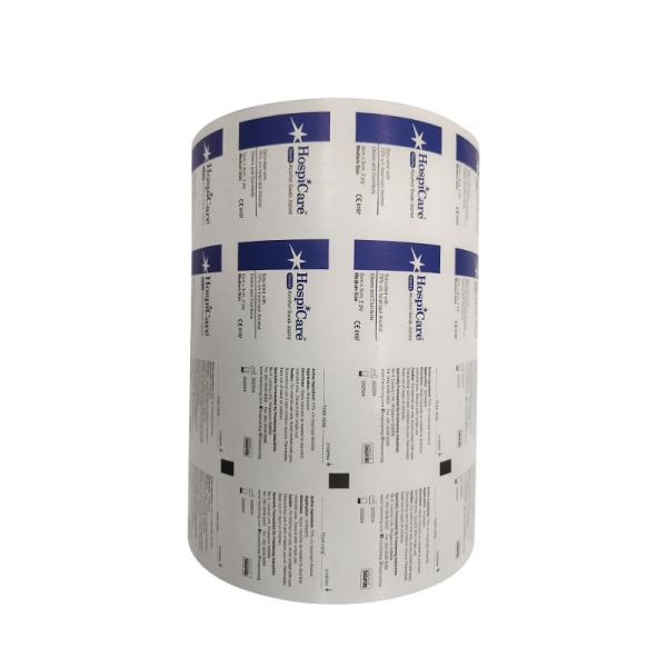 Medical 101g 130g 5-Layer Povidone-Iodine Prep Pad Roll Film Aluminum Foil Paper