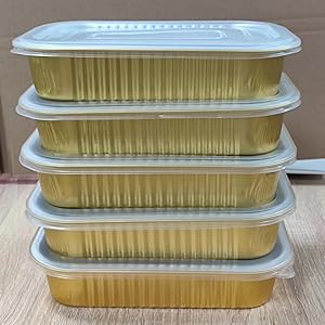 Aluminum Foil Pans With Lids 10pack Heavy Duty 2LB Foil Pan 8.5