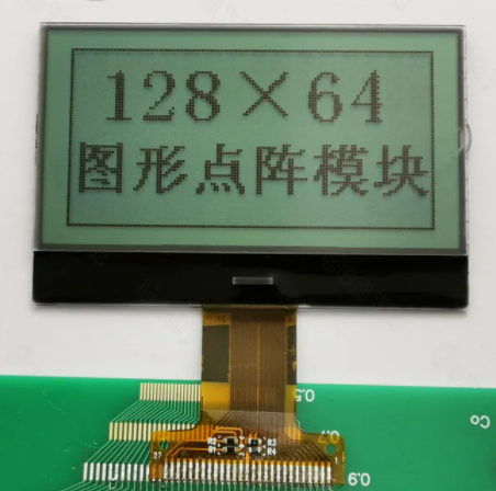 2.4 Inch 128x64 Resolution LCD Display with 8-Bit Parallel Interface Graphic LCD Module