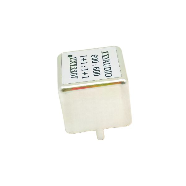 Professional Grade Audio Isolation Transformer with 600:600 Ω Balanced Transmission and 1+1:1+1 Dual Isolation for Ground Loop Elimination