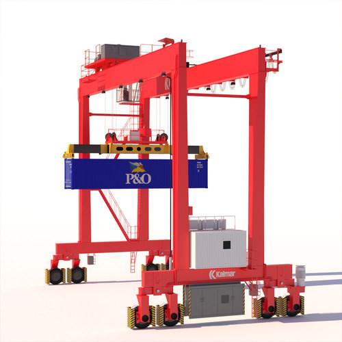 RTG Rubber Tyre Gantry Crane 50ton High Straddle Carrier
