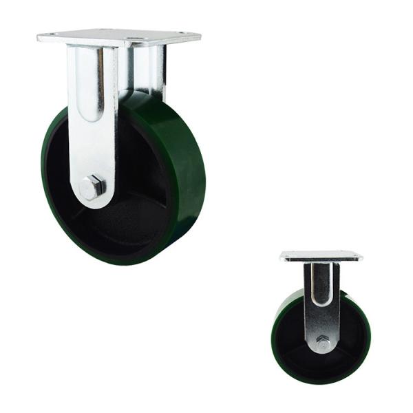 o sentido verde do núcleo de ferro de 150x50mm chapeia rodízios resistentes