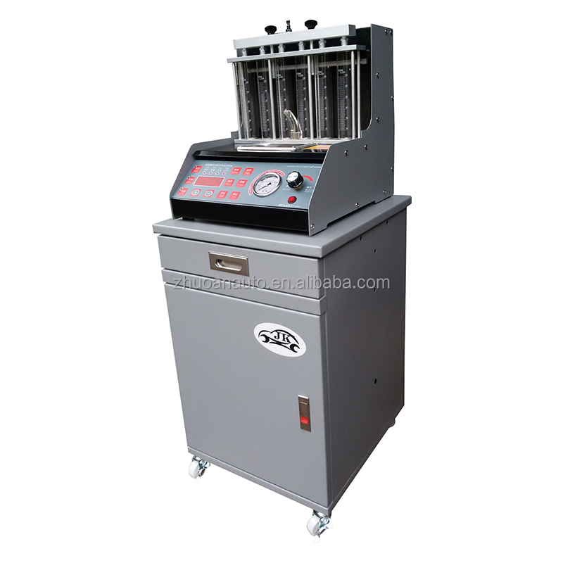 6 Cylinder Fuel Injector Tester Machine Ultrasonic Cleaner Fuel Injectors Analyzer