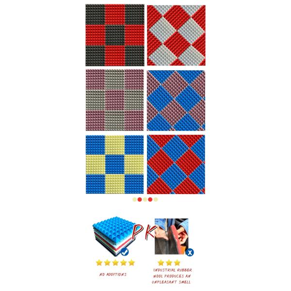 Office Building Soundproofing Solution Modern Design Music Studio Foam