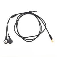 30 cm ECG câbles médicaux 2 plomb 4,0 mm électrode coupes à RP SMA Femme angle droit