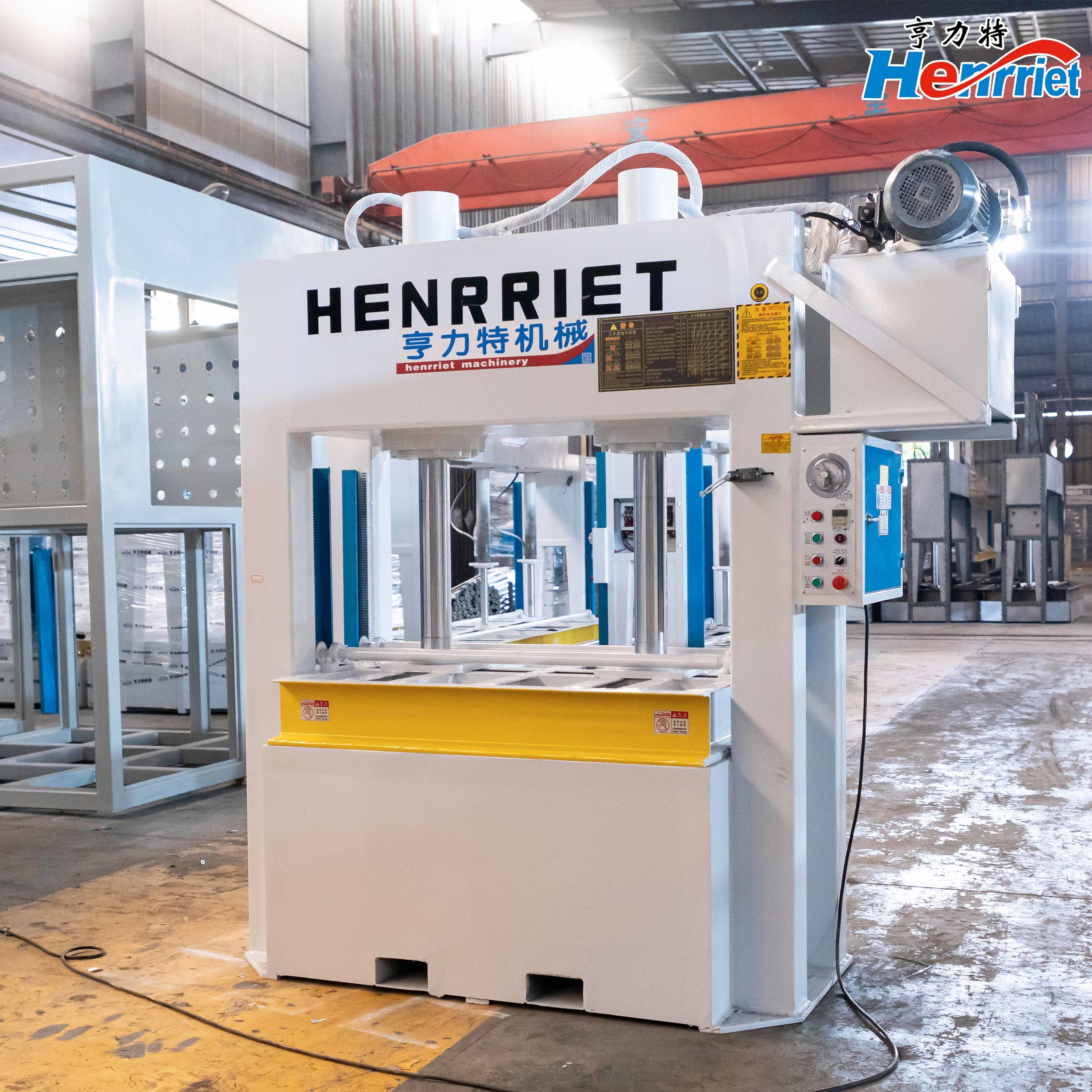 80T Maximum Pressure Hydraulic Door Panel Press Machine with 1500×1100mm Table and Dual-Cylinder Hydraulic System