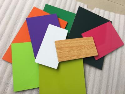 Revestimento composto do painel do metal de alumínio preto de PVDF para construir a decoração exterior