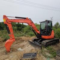 Excavadora Kubota KX 155 com balde de 0,16m3