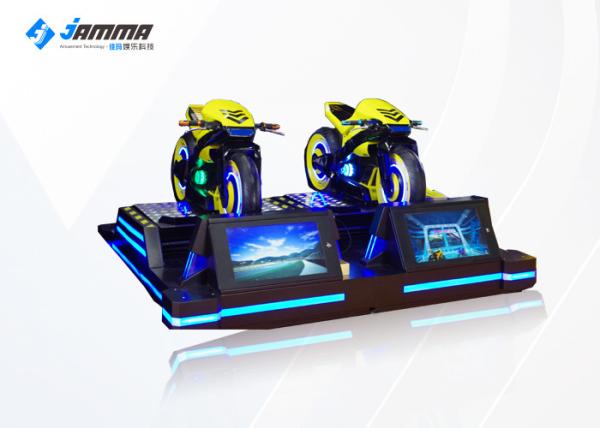 Dynamic Platform Virtual Reality MOTO Simulator Racing Game With Deepoon VR Glasses