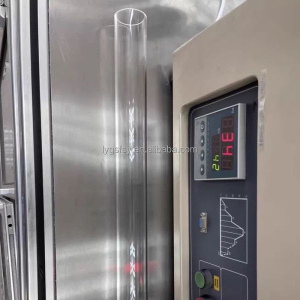 High Purity 99.99% Fused Quartz Glass Tube for Semiconductor Applications with 1100℃ Working Temperature