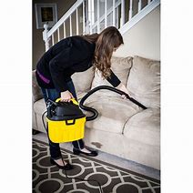 Lightweight Portable Wet Dry Vacuum Cleaner 3 Gallon 12 Litres Yellow Color