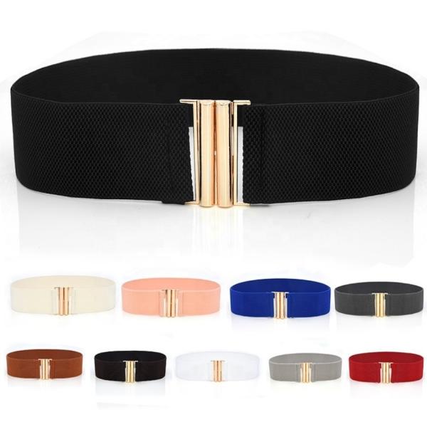 Женщин одежды пояса Cinch голубого фермуара поясы эластичных маскарадные