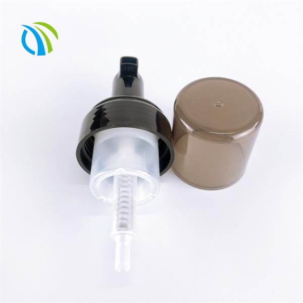 42mm Full Cap 28/410 Black Bottle Pump PP Plastic 24mm Pump Dispenser
