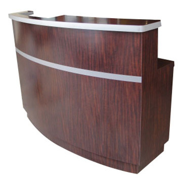 Hotel / Salon Reception Desk Solid Wood Drawer With Distinctive Handles