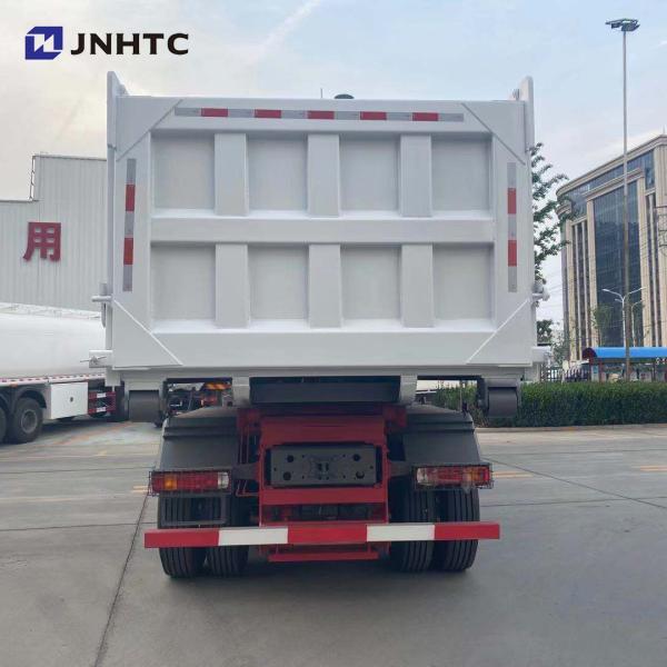 LHD Sinotruk 371hp 6x4 10 Wheels Howo Hook Lift Garbage Truck