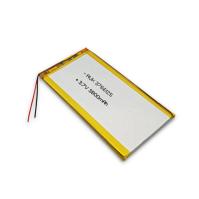 Batterie LiPo ultra-mince rechargeable 3800mAh 3,7V LiPo polymère au lithium