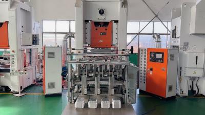3Phase 26KW Aluminium Food Container Making Machine Mitsubishi PLC