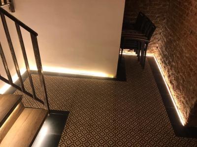 Aluminum LED Wall Profile Lighting LED Alu Skirting Line Drywall Aluminium Profil Extrusion Channel