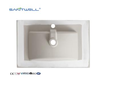 Banheiro cerâmico dos dissipadores da mão da lavagem do comprimento da bacia 700MM do armário do projeto AC8003-70 agradável popular novo