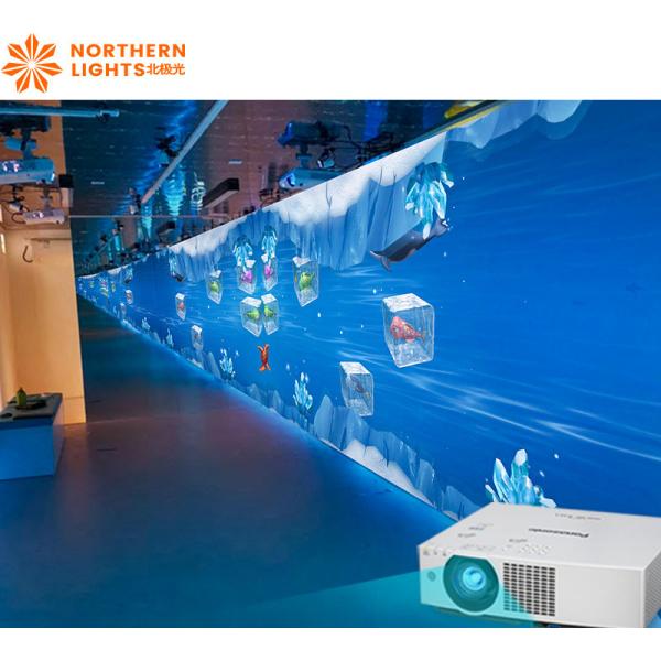 Grande Museu Projeção de Mural Interativo Holográfico Ecrã de Mural Interativo
