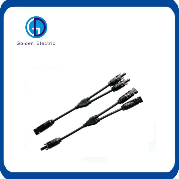 IP67 2 Pin PV Female Mc4 Connector Explosion Proof With Safety Lock System