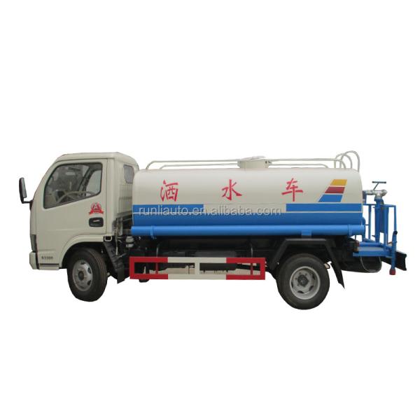 Dongfeng 4x2 carro de agua de 4000 litros carro de agua de 4000 litros camión de carro de agua de 4000 litros