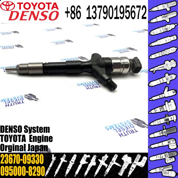 Injetor diesel Toyota Hilux 1KD-FTV 3,0 do trilho comum do injetor de combustível do ISO TOYOTA