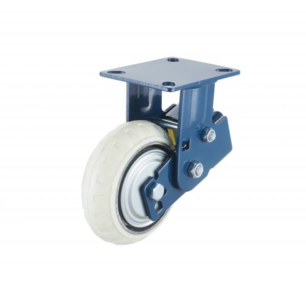 Heavy Duty Casters 4  Rigid Caster Single Polyurethane (PU) Casters Ball Wheel With Bearing For Industrial Use