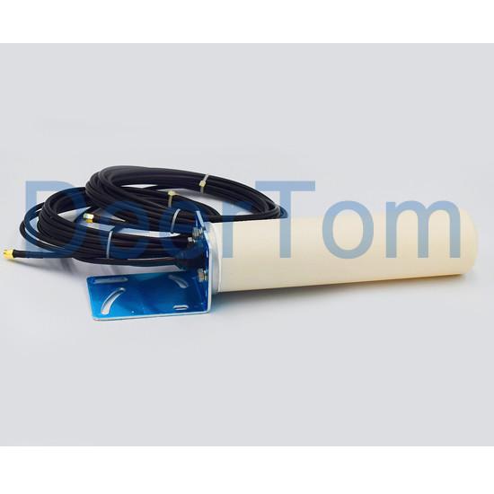 700-2700MHz 4G LTE MIMO Antenna Long Range 4G LTE Antenna Low Profile 4G MIMO LTE Roof Mount Antenna 6dbi