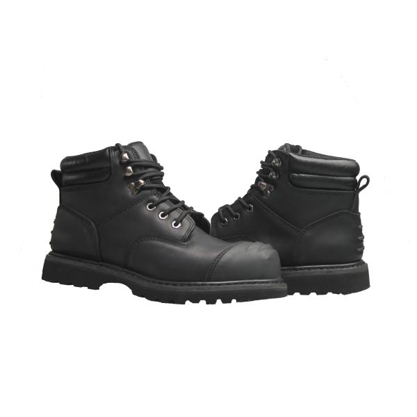Factory Rubber Outsole Goodyear Plastic Toe Protection Footwear Ultimate Protection Solution Safety Shoes