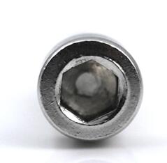 Hex Stainless Steel Socket Head Bolt / Allen Key Bolts Zinc Plate Surface
