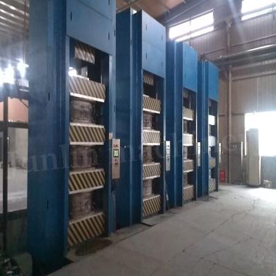 YLL-8/4000 Machine de vulcanisation de pneus en caoutchouc massif