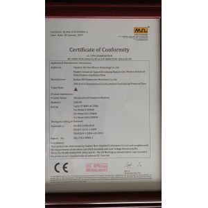Chuzhou HH Non Woven Technology CO.,LTD Certifications