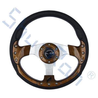 Carrinho de golfe que compete o volante do Woodgrain para o carro do clube, o EZGO, e o Yamaha
